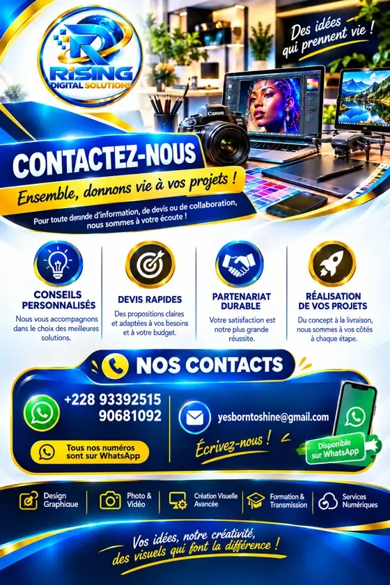 Affiche Contactez-nous